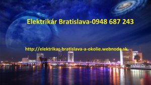 Bratislava a okolie-NONSTOP-elektrikár