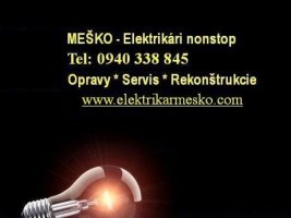 Elektroinštalatér - opravár Bratislava a okolie