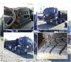 Vyklápac IVECO 410EH 8x4 500 PS 2008 bordmatic Meiller