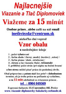 Diplomovky Prešov- Viazanie diplomových prác Prešov