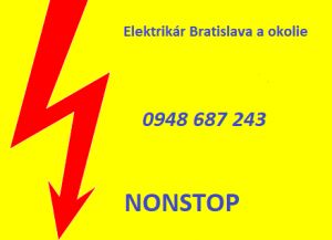 elektrikár Bratislava-NONSTOP